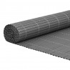 Ogrodzenie dwustronne szare 1,8x5 m PVC