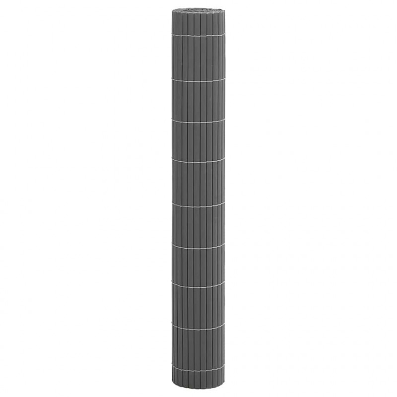 Ogrodzenie dwustronne szare 1,8x5 m PVC