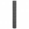 Ogrodzenie dwustronne szare 1,8x5 m PVC