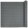 Ogrodzenie dwustronne szare 1,8x5 m PVC
