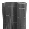 Ogrodzenie dwustronne szare 1,8x5 m PVC