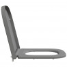 Deska toaletowa Szary 47,5 x 35 x 3,6 cm Duroplast