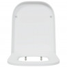 Deska toaletowa Biały 47,5 x 35 x 3,6 cm Duroplast