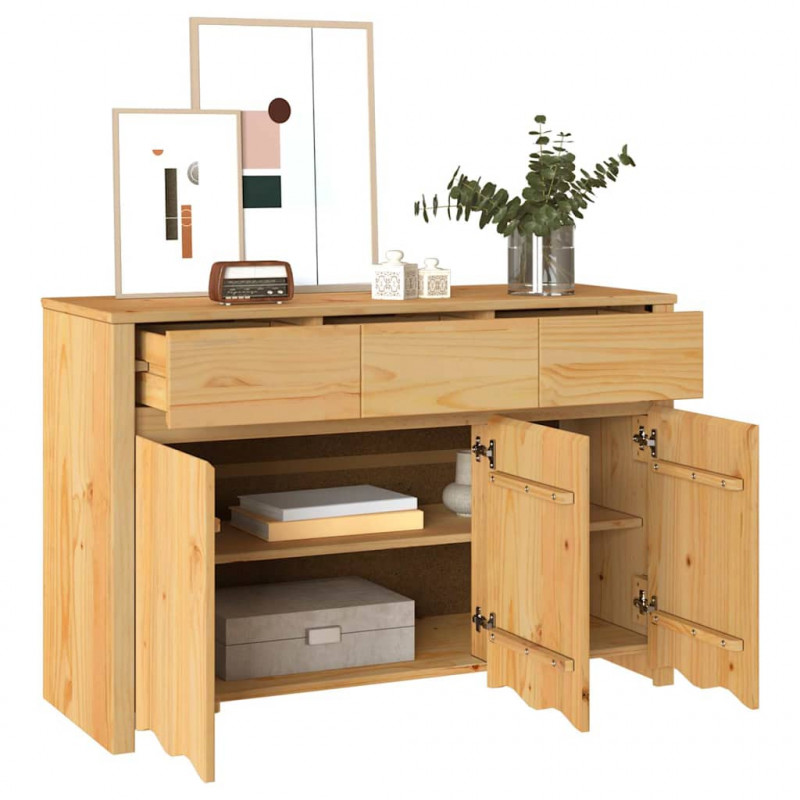 Bufet Drammen Dąb 114 x 43 x 75,5 cm Lite drewno sosnowe