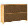 Bufet Drammen Dąb 114 x 43 x 75,5 cm Lite drewno sosnowe