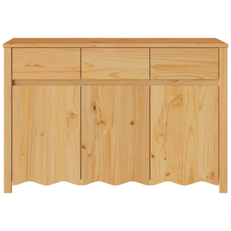 Bufet Drammen Dąb 114 x 43 x 75,5 cm Lite drewno sosnowe
