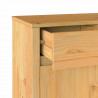 Bufet Drammen Dąb 114 x 43 x 75,5 cm Lite drewno sosnowe