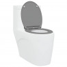 Deska toaletowa Szary 47 x 37,5 x 3,8 cm Duroplast