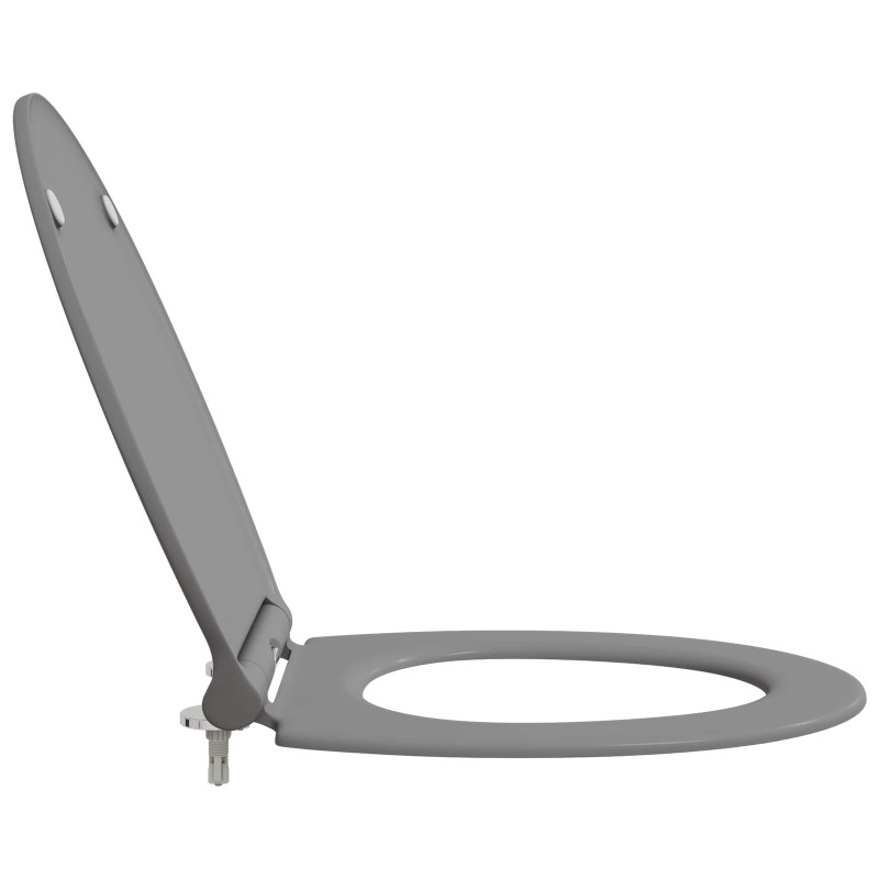 Deska toaletowa Szary 47 x 37,5 x 3,8 cm Duroplast