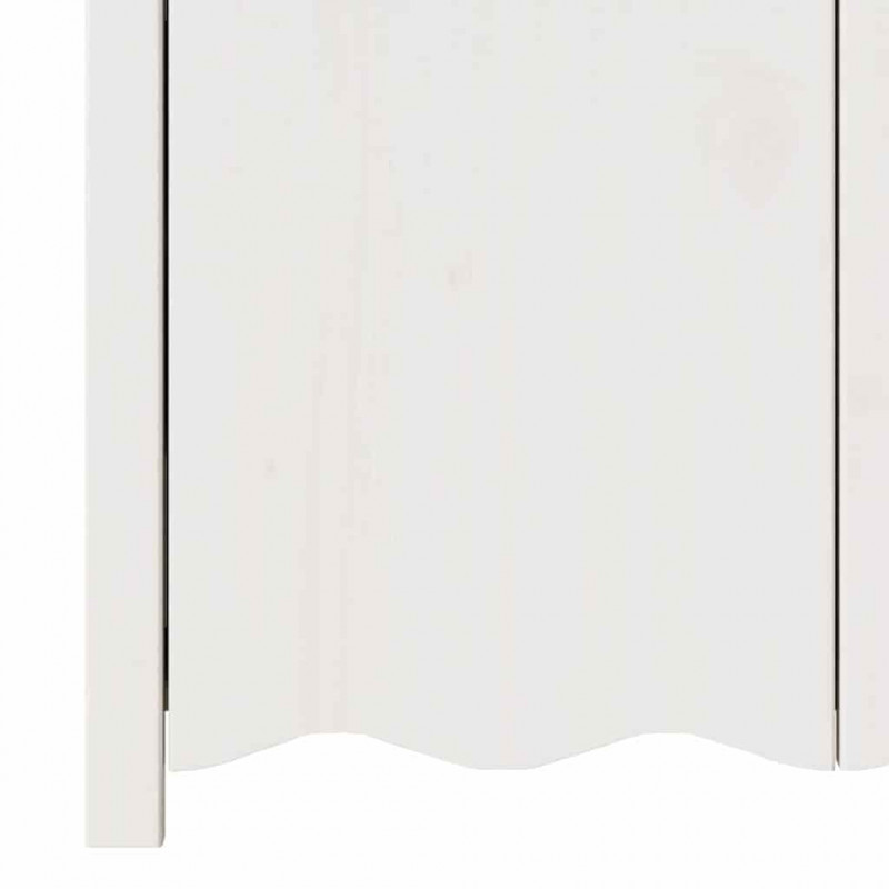 Bufet Drammen Biały 114 x 43 x 75,5 cm Lite drewno sosnowe