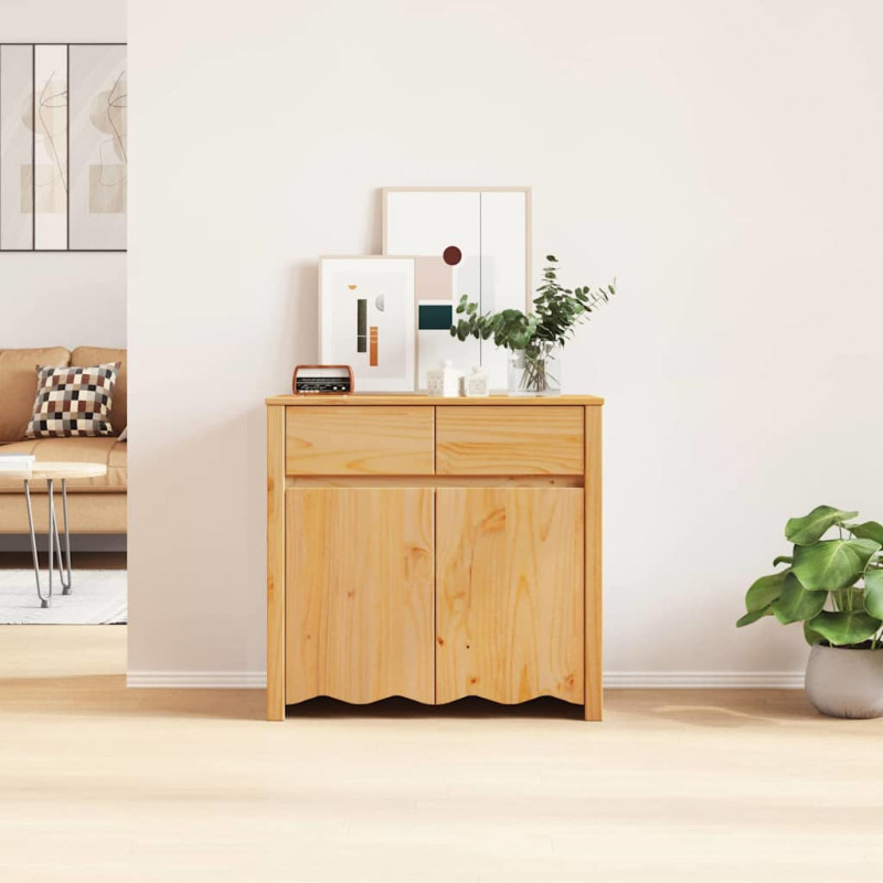 Bufet Drammen Dąb 79 x 43 x 75,5 cm Lite drewno sosnowe