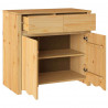 Bufet Drammen Dąb 79 x 43 x 75,5 cm Lite drewno sosnowe