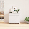 Bufet Drammen Biały 79 x 43 x 75,5 cm Lite drewno sosnowe
