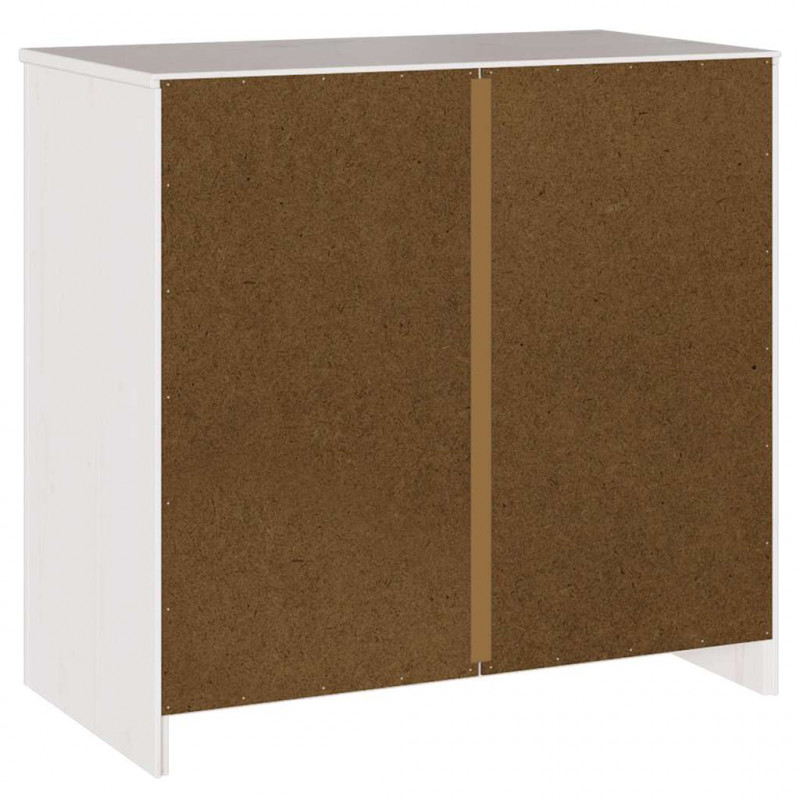 Bufet Drammen Biały 79 x 43 x 75,5 cm Lite drewno sosnowe
