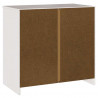 Bufet Drammen Biały 79 x 43 x 75,5 cm Lite drewno sosnowe