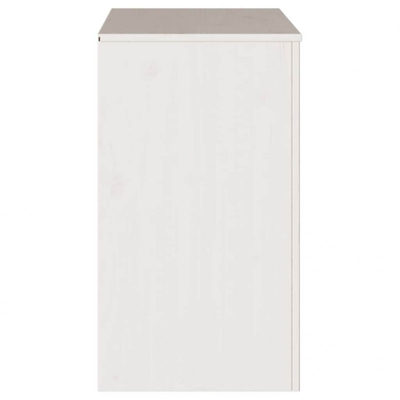 Bufet Drammen Biały 79 x 43 x 75,5 cm Lite drewno sosnowe
