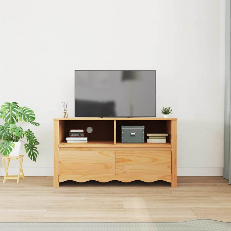 Szafka na telewizor z szufladą Drammen Dąb 99 x 43 x 55 cm