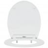 Deska toaletowa Biały 47 x 37,5 x 3,8 cm Duroplast