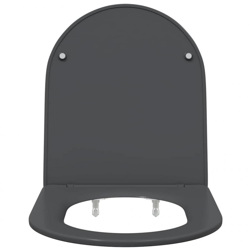 Deska toaletowa Antracyt 47 x 36 x 3,4 cm Duroplast