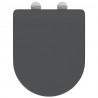 Deska toaletowa Antracyt 47 x 36 x 3,4 cm Duroplast