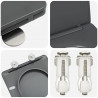 Deska toaletowa Antracyt 47 x 36 x 3,4 cm Duroplast