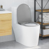 Deska toaletowa Szary 47 x 36 x 3,4 cm Duroplast