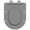 Deska toaletowa Szary 47 x 36 x 3,4 cm Duroplast