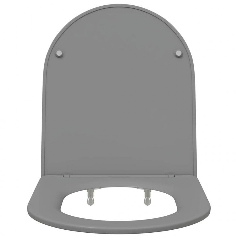 Deska toaletowa Szary 47 x 36 x 3,4 cm Duroplast