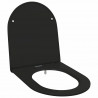Deska toaletowa Czarny 47 x 36 x 3,4 cm Duroplast
