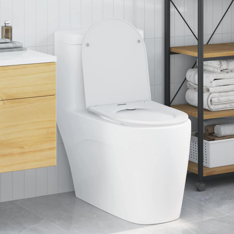 Deska toaletowa Biały 47 x 36 x 3,4 cm Duroplast