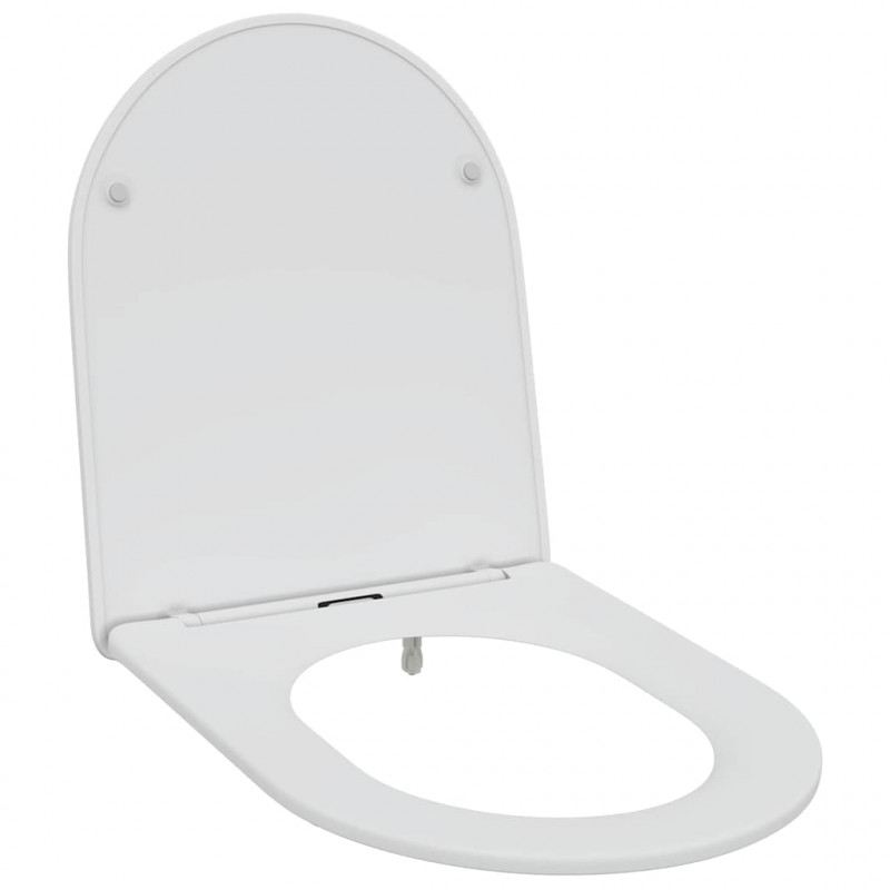 Deska toaletowa Biały 47 x 36 x 3,4 cm Duroplast