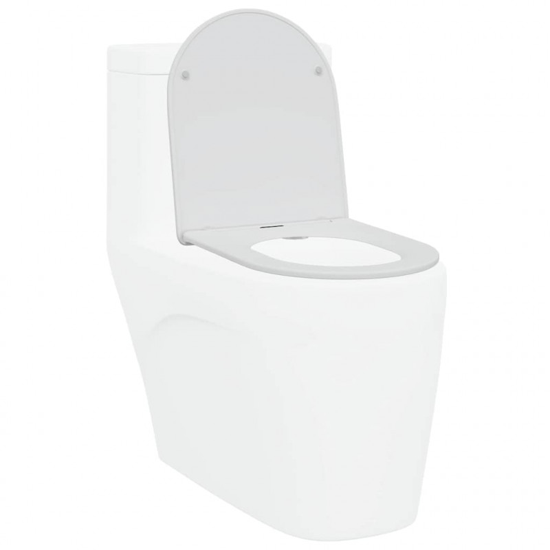 Deska toaletowa Biały 47 x 36 x 3,4 cm Duroplast