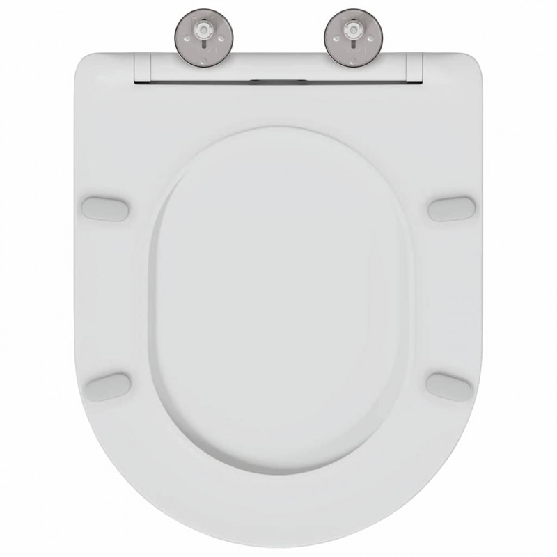 Deska toaletowa Biały 47 x 36 x 3,4 cm Duroplast