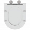 Deska toaletowa Biały 47 x 36 x 3,4 cm Duroplast