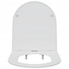 Deska toaletowa Biały 47 x 36 x 3,4 cm Duroplast