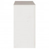 Konsola Drammen Biały 89,5 x 37 x 73 cm Lite drewno sosnowe