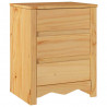 Stolik kawowy Drammen Dąb 45 x 35 x 56 cm Lite drewno sosnowe