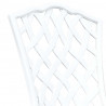 Zestaw Bistro Ogrodowego 3 pcs Biały Aluminium