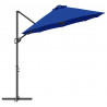 Parasol plażowy Niebieski azur 372 x 198 x 243 cm