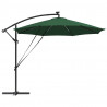 Parasol plażowy Ze LED Lights Zielony 294 x 294 x 248 cm