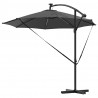 Parasol plażowy Ze LED Lights Antracyt 294 x 294 x 248 cm
