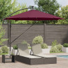 Parasol plażowy Bordeaux Czerwony 294 x 294 x 248 cm