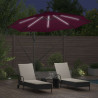 Parasol plażowy Bordeaux Czerwony 294 x 294 x 248 cm