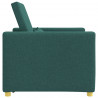Rozkładana sofa jednoosobowa Ciemnozielony 90 x 165 x 87 cm