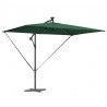 Parasol plażowy Ze LED Lights Zielony 294 x 200 x 270 cm