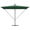 Parasol plażowy Ze LED Lights Zielony 294 x 200 x 270 cm