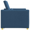 Rozkładana sofa jednoosobowa Niebieski 90 x 165 x 87 cm tkanina