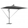 Parasol plażowy Ze LED Lights Antracyt 294 x 200 x 270 cm