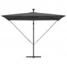 Parasol plażowy Ze LED Lights Antracyt 294 x 200 x 270 cm