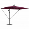 Parasol plażowy Bordeaux Czerwony 294 x 200 x 270 cm